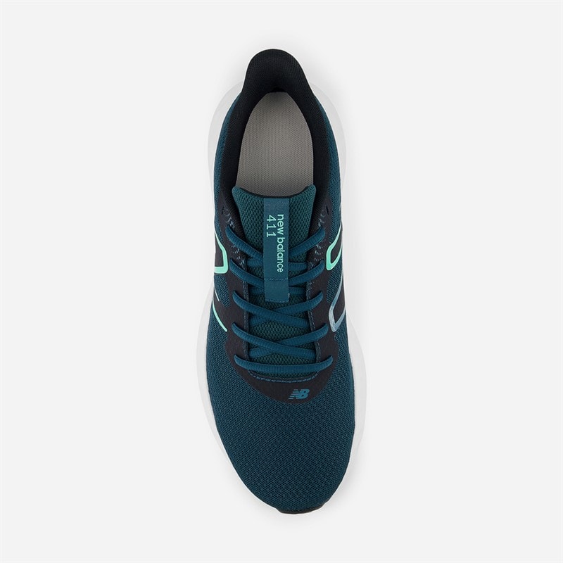 Herre 411 V3 neutral løbesko Salt Water/Deep End/Medusa Green - Billede 4