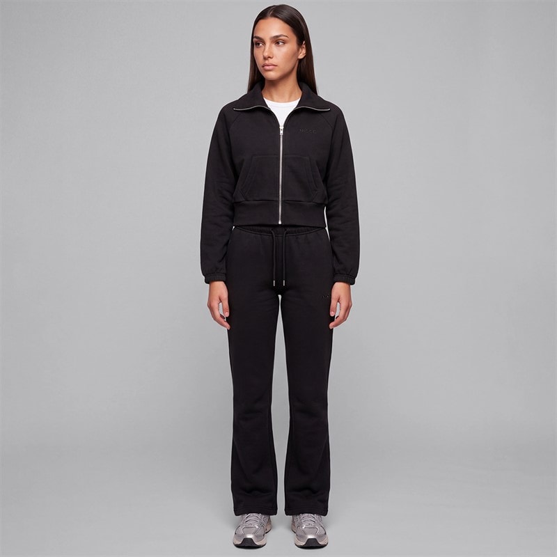 Dame yasmina vide joggingbukser Sort - Billede 4