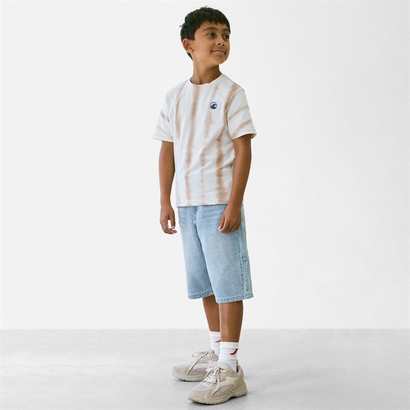 Drenge jord t-shirt Chateau Gray - Billede 2