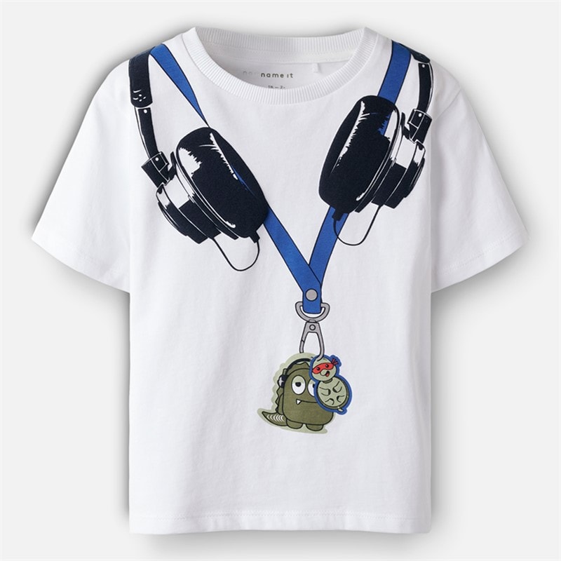 Drenge henni t-shirt Bright White - Billede 1