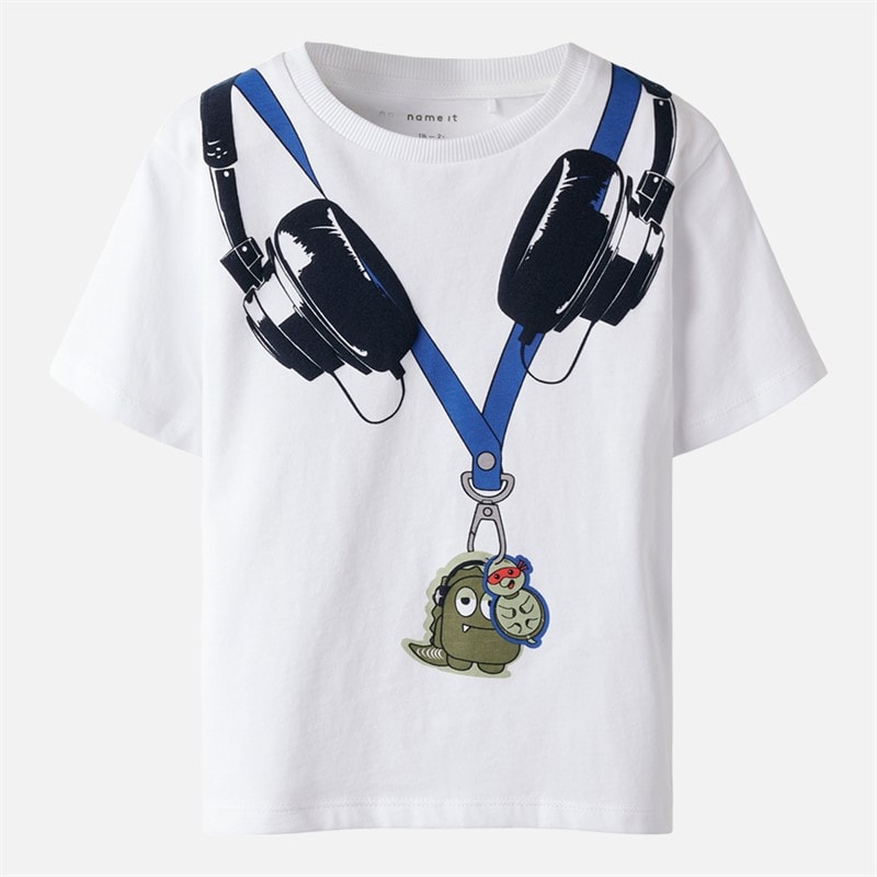 Drenge henni t-shirt Bright White - Billede 2