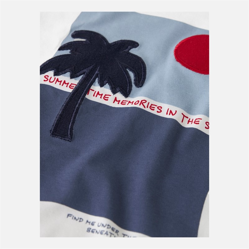 Drenge james t-shirt Bright White - Billede 2