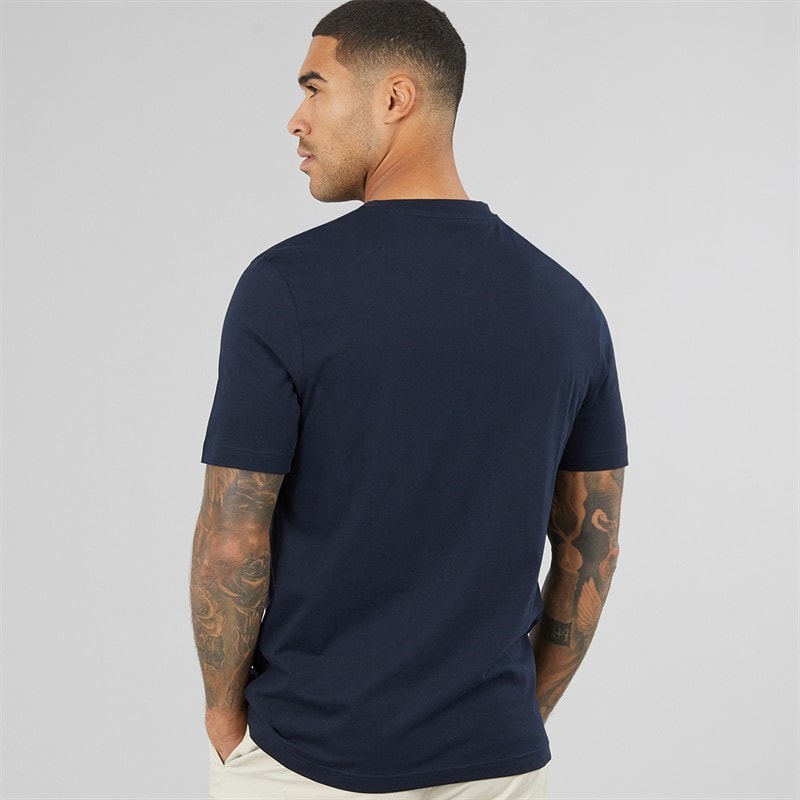Herre script stack t-shirt Desert Sky - Billede 2