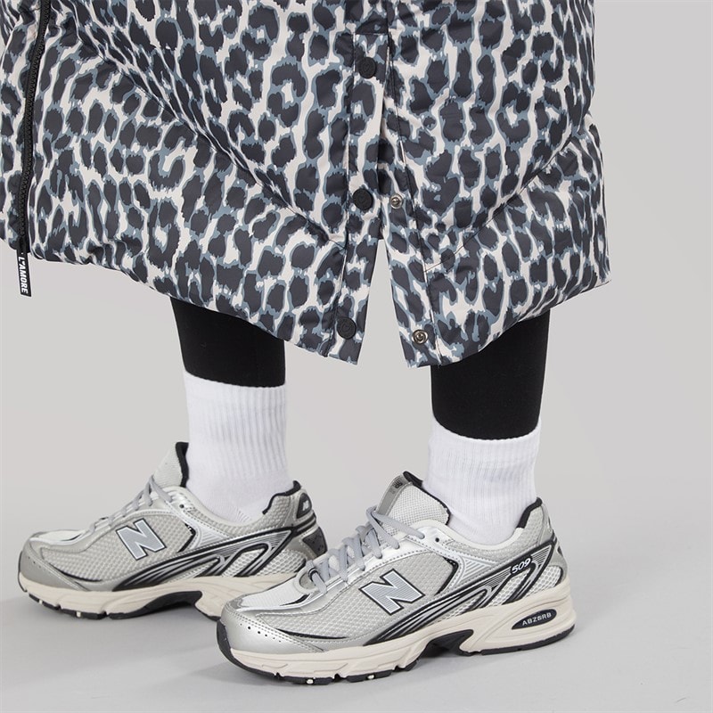 Dame thea lang vandtæt jakke Leopard - Billede 5