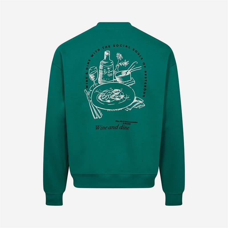 Herre drake sweatshirt Grøn - Billede 2
