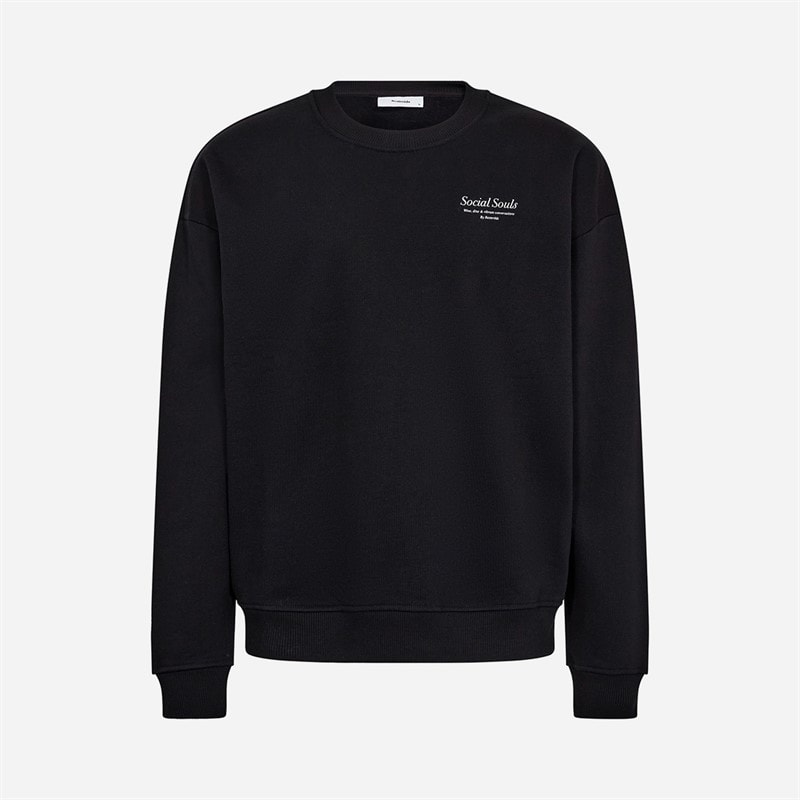 Herre drake sweatshirt Sort - Billede 1