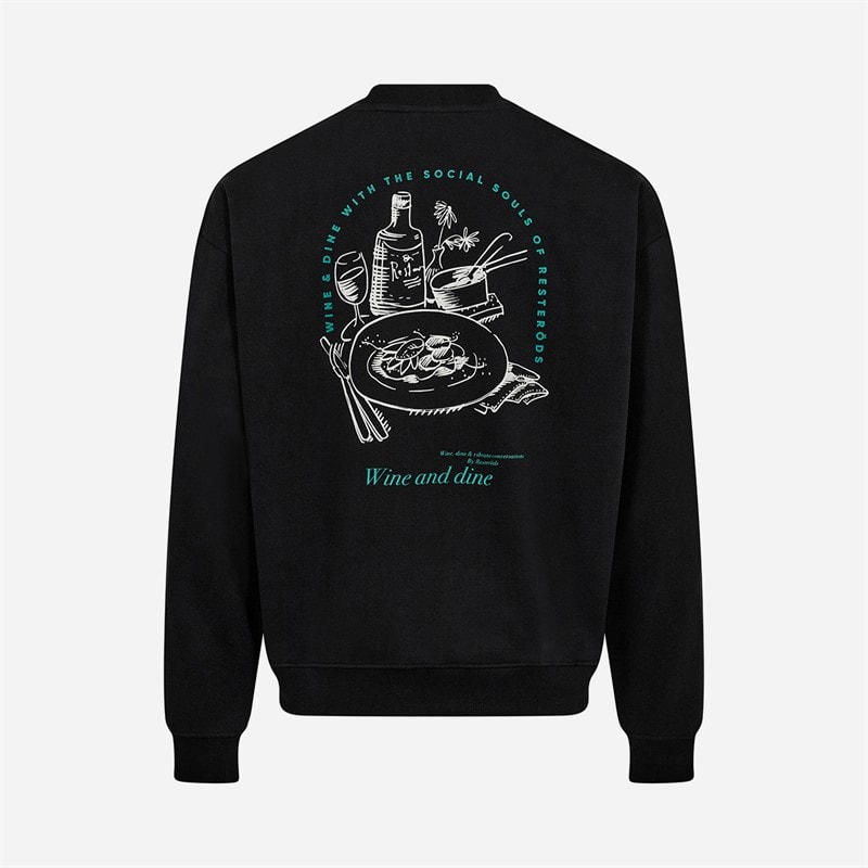 Herre drake sweatshirt Sort - Billede 3