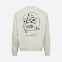 Herre drake sweatshirt Hvid