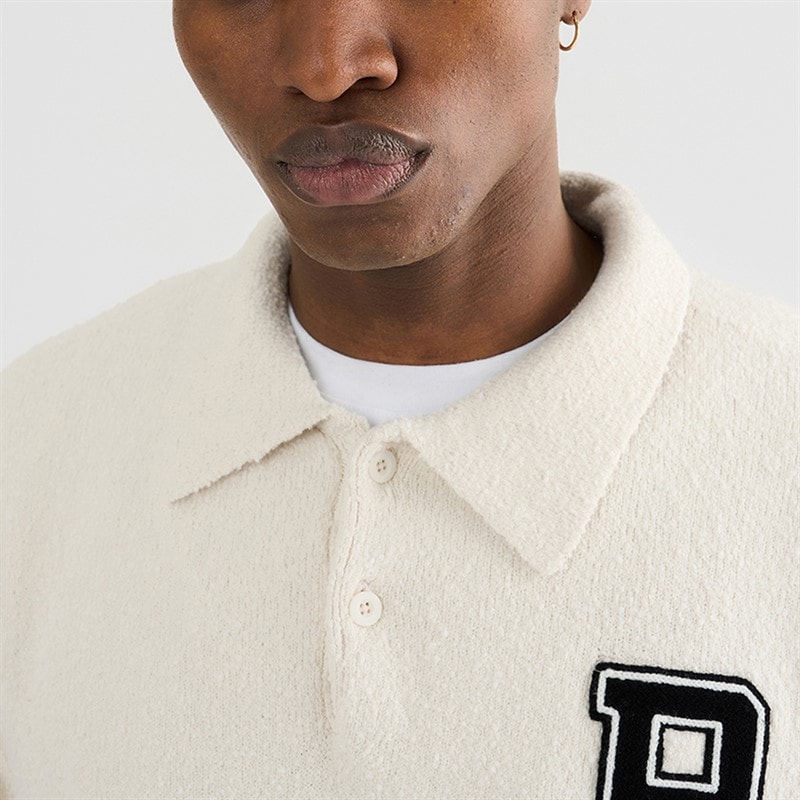 Herre eddy langærmet polo-shirt Beige - Billede 4