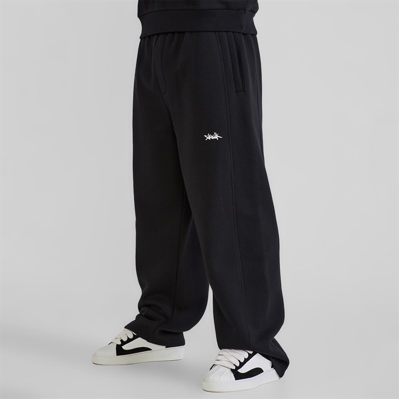 Herre essentials vidbenede joggers Sort - Billede 3