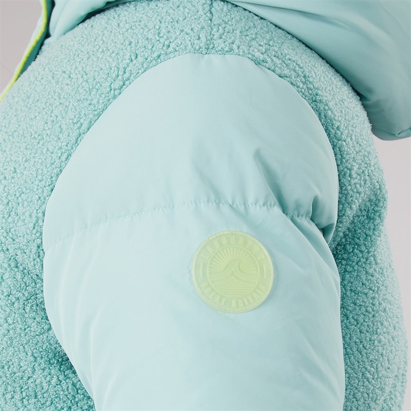 Dame cornwall mellemlang pufferjakke Sea Green - Billede 5
