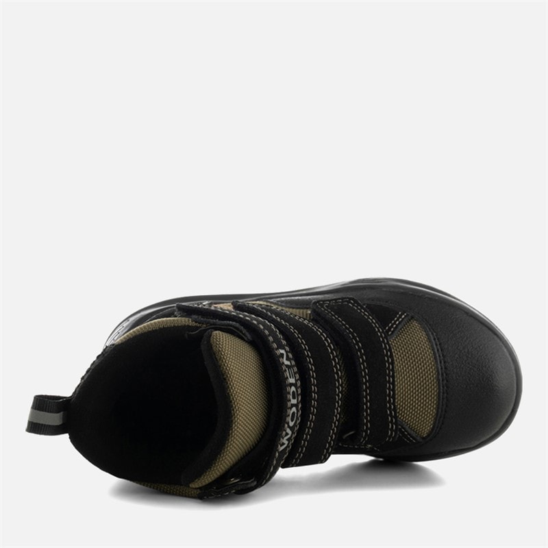 Børn adrian vandtæt støvle 295 Dark Olive - Billede 4