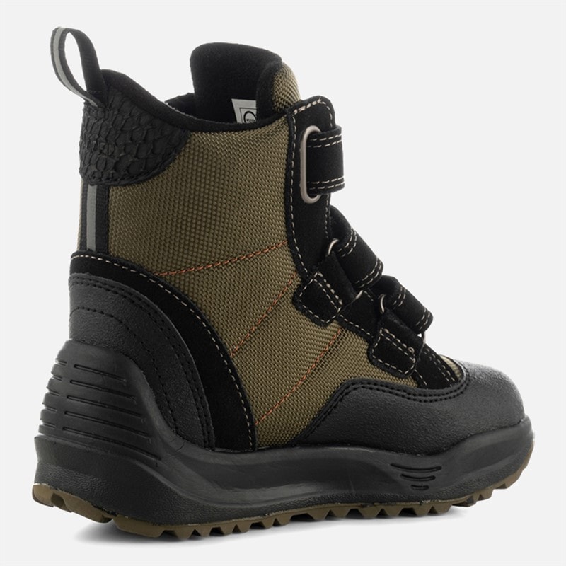 Børn adrian vandtæt støvle 295 Dark Olive - Billede 5