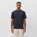Herre core contrast t-shirt India Ink Blue