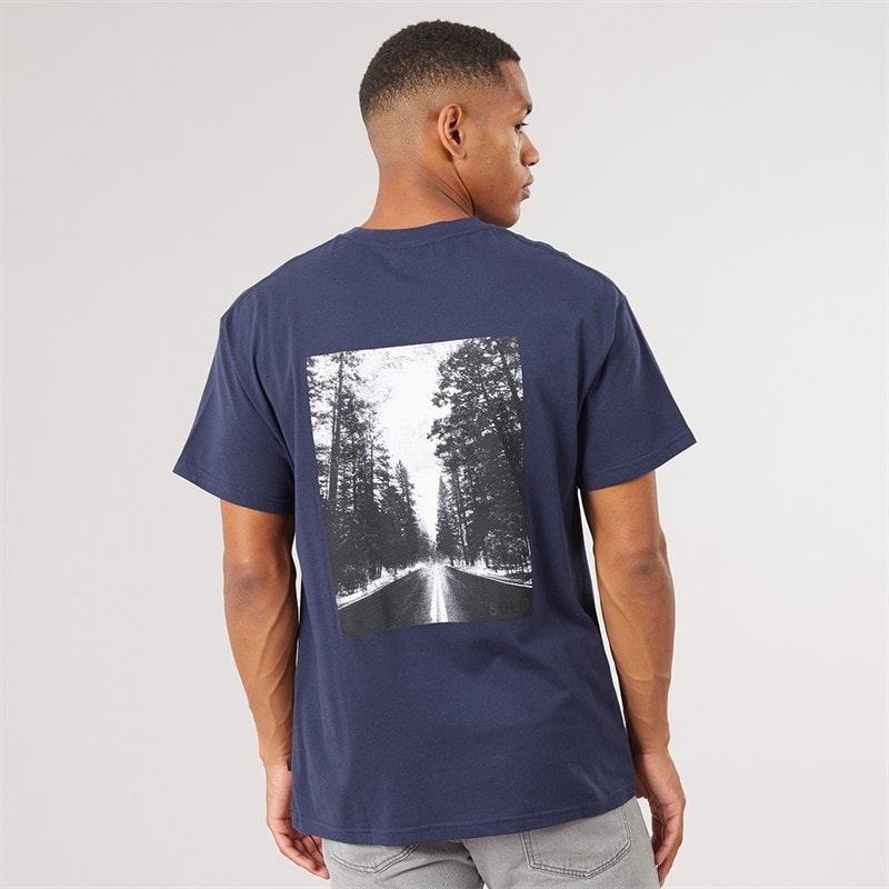 Herre Harrold t-shirt Insignia Blue - Billede 1
