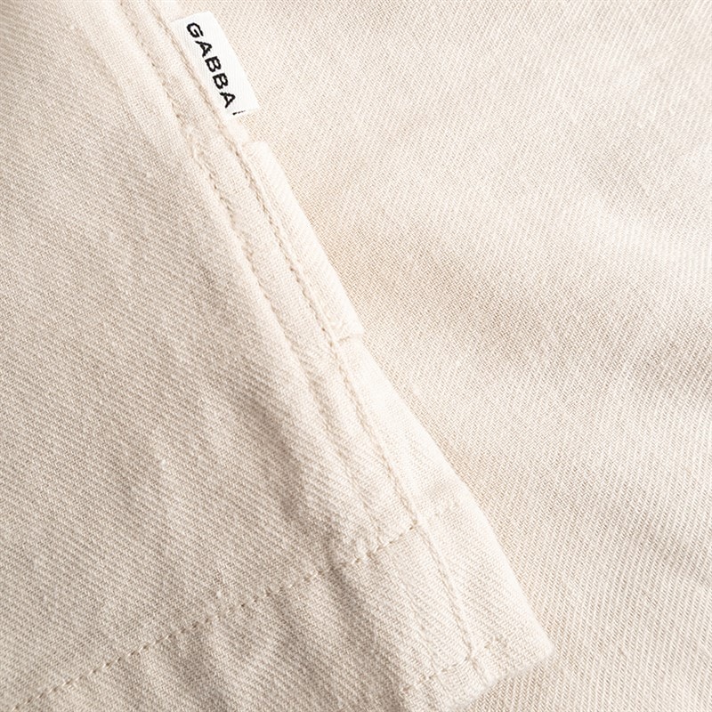 Herre peter lino overshirt Birch - Billede 4