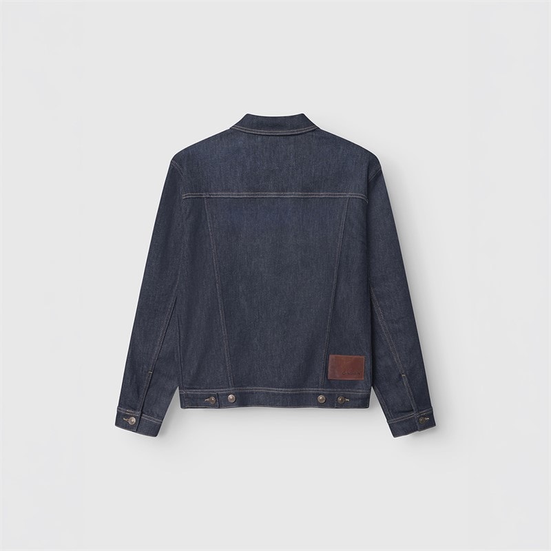 Herre luca selvjakke Dark Blue Denim - Billede 2