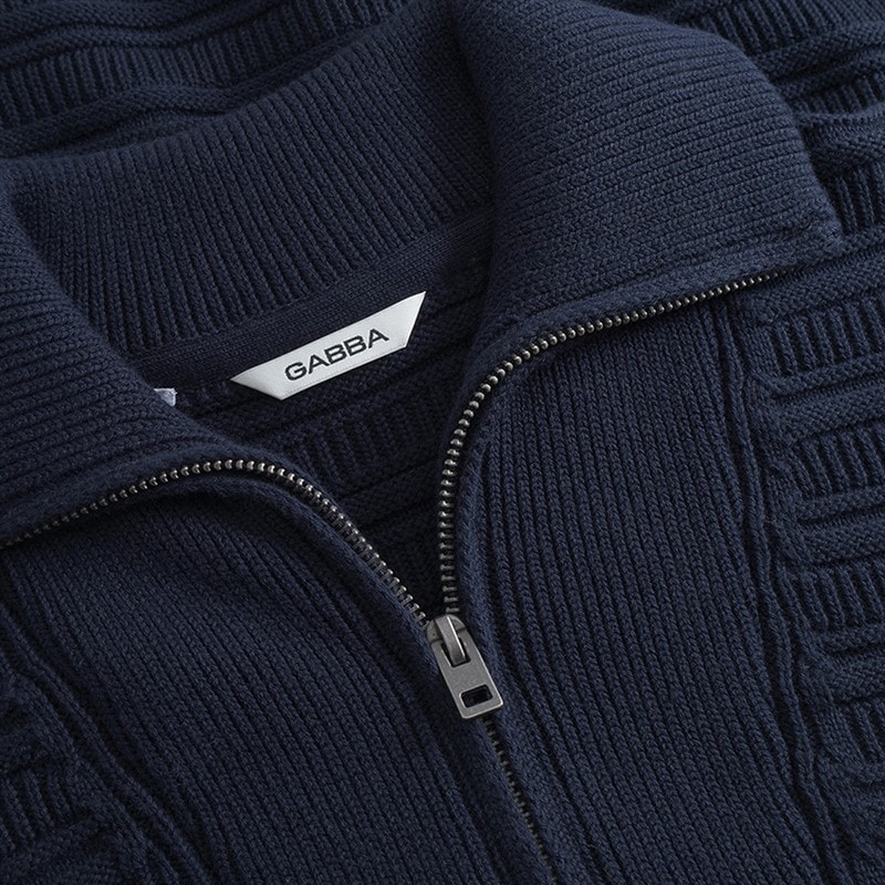 Herre iwaki buco striktrøje Navy - Billede 3
