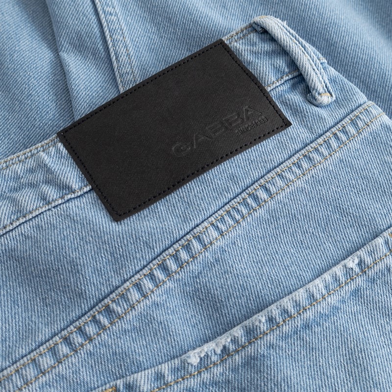 Herre max lig jeans light blue denim Light Blue Denim - Billede 4