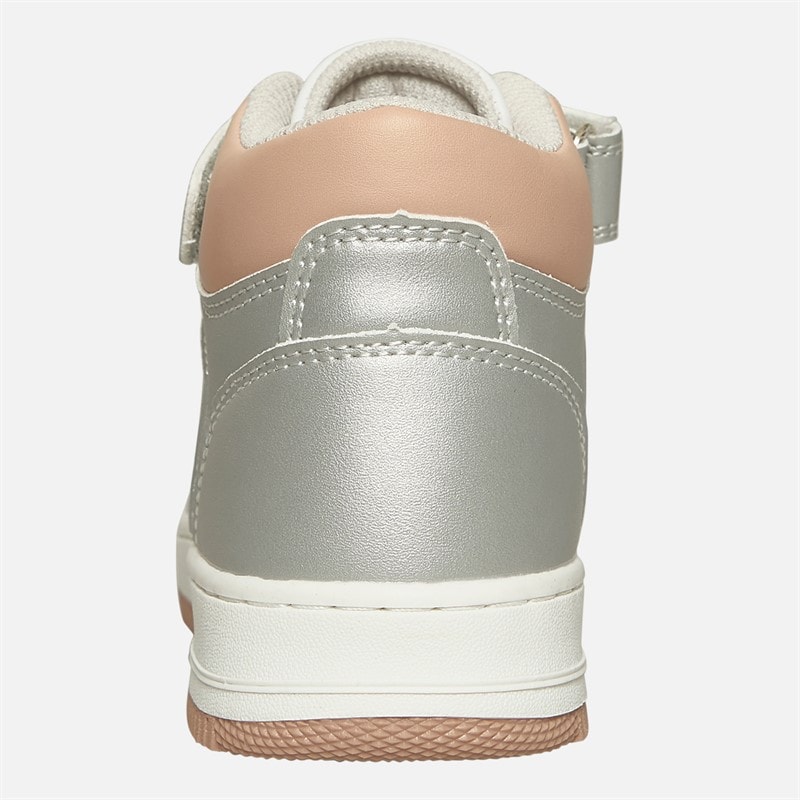 GAP Piger boston mid træningssko - White Silver Rose - Billede 3