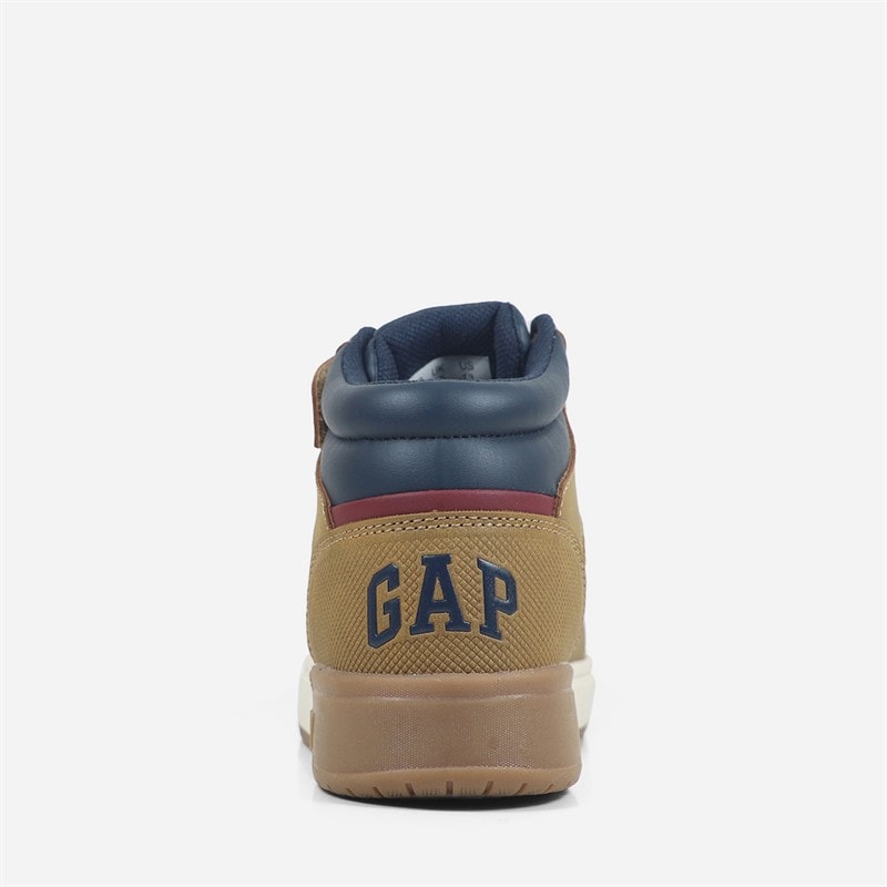 GAP Drenge travis mid træningssko - Camel/Navy - Billede 3