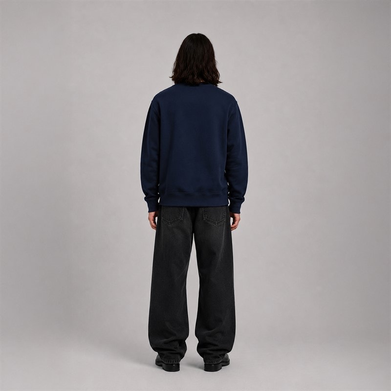 sweatshirt Navy - Billede 2
