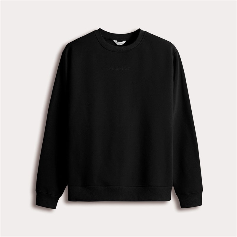 sweatshirt Sort - Billede 4