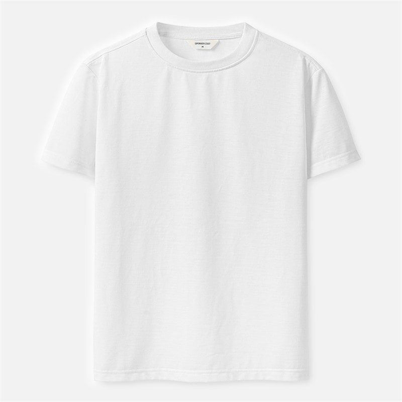Herre fempak t-shirts Hvid - Billede 3