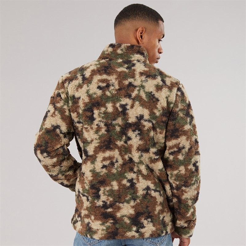Herre inhellow sweatshirt Army - Billede 2