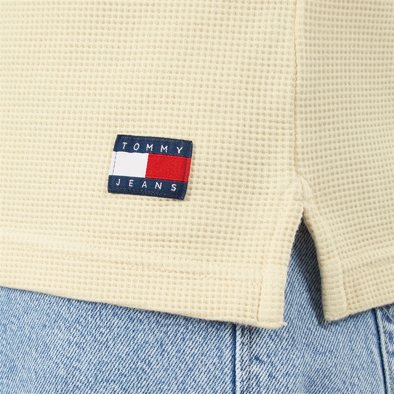 Herre vasket waffle polo-shirt Calico - Billede 5