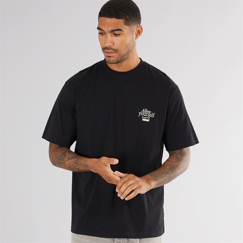 Herre baine t-shirt Sort - Billede 2