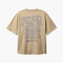 Herre baine wobble t-shirt Sand