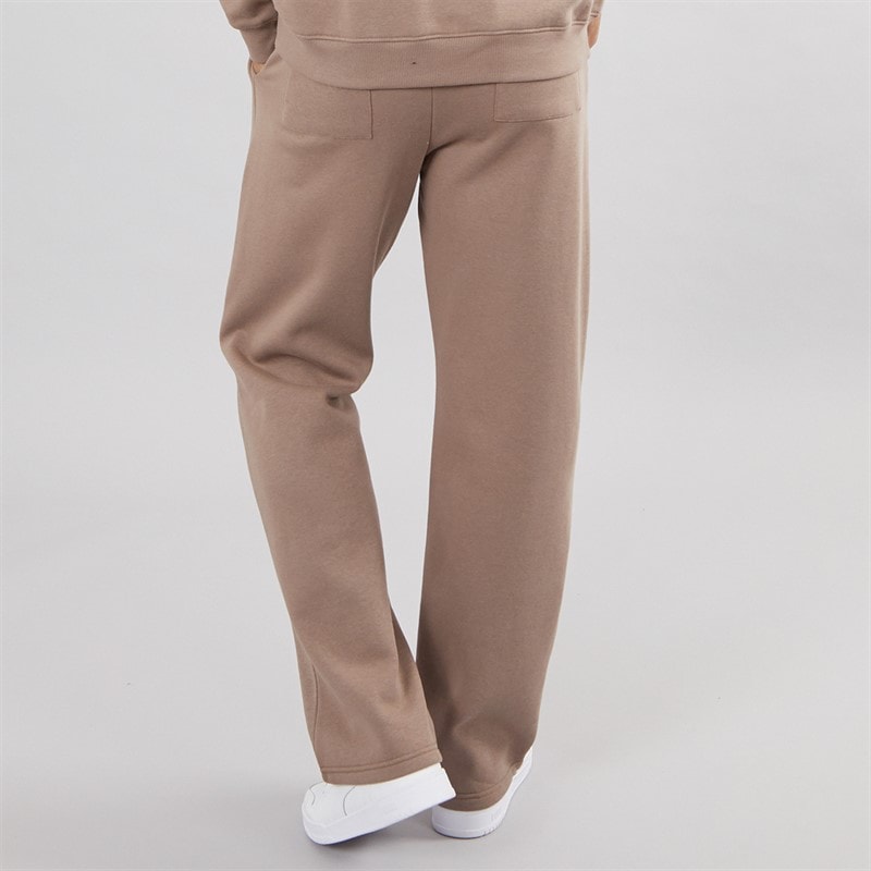 Herre emblem joggers med åben kant Mink - Billede 2
