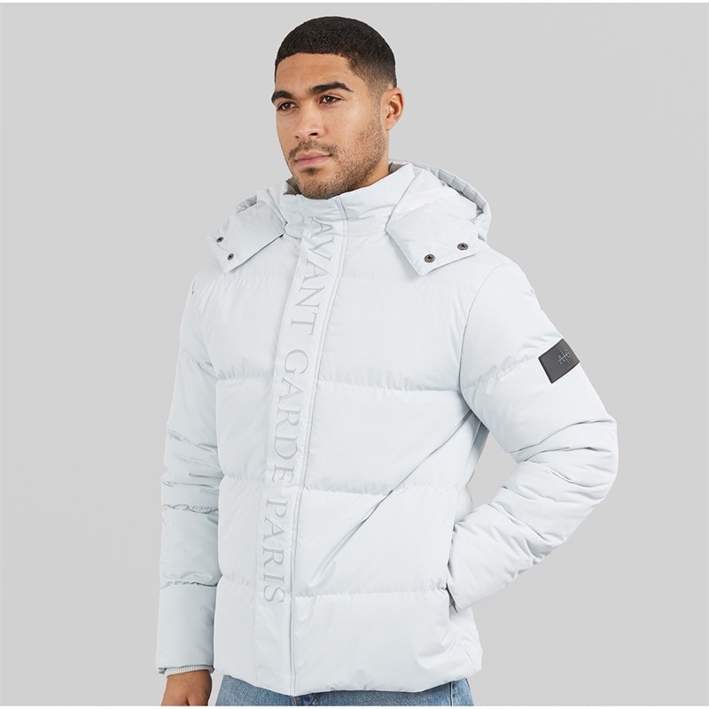 Herre pyron pufferjakke Frost Grey - Billede 1