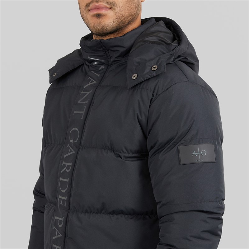 Herre pyron pufferjakke Sort - Billede 3
