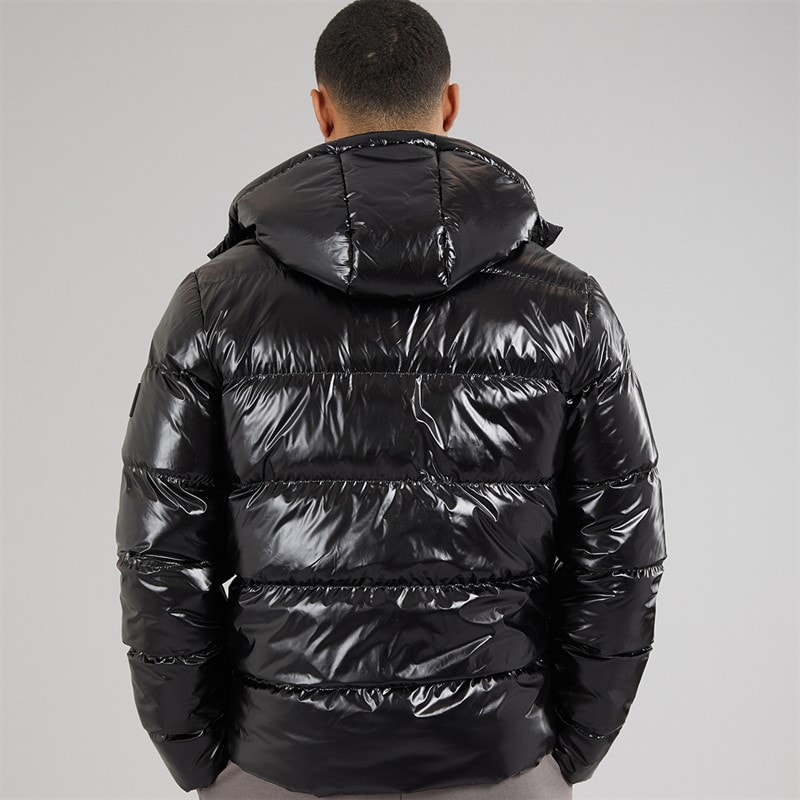Herre ecer pufferjakke Sort - Billede 2