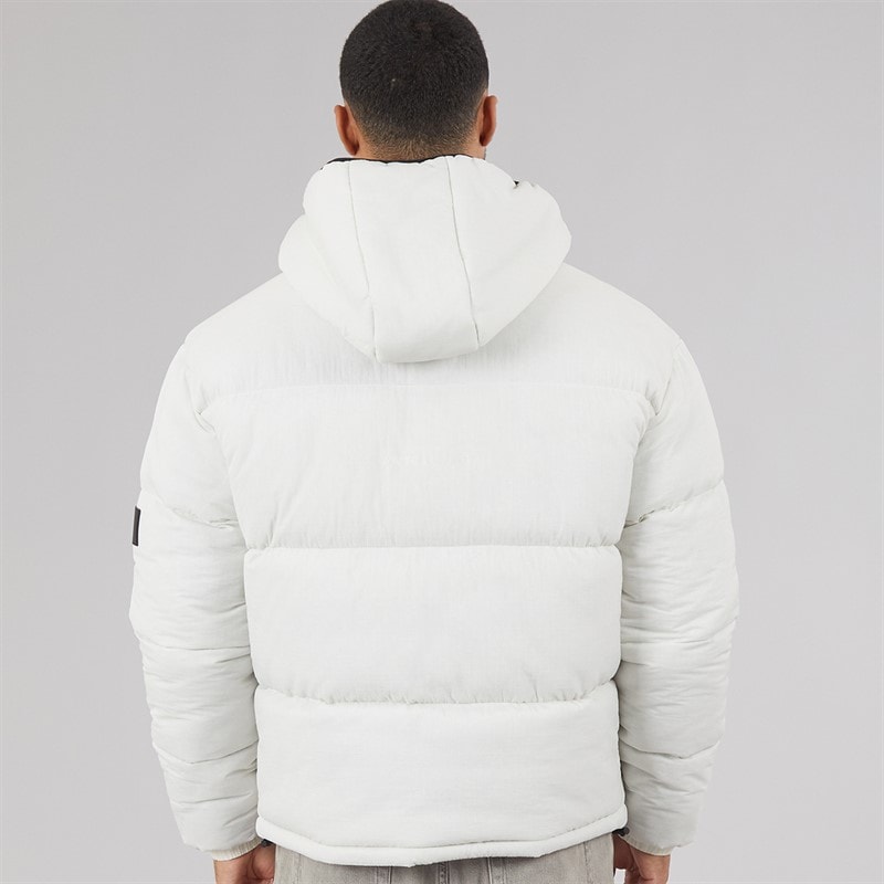 Herre tempete pufferjakke Off White - Billede 2