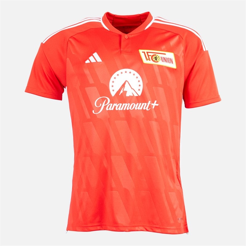 Herre UNB Union Berlin 24/25 hjemmebane trøje Vivid Red/Hvid - Billede 1