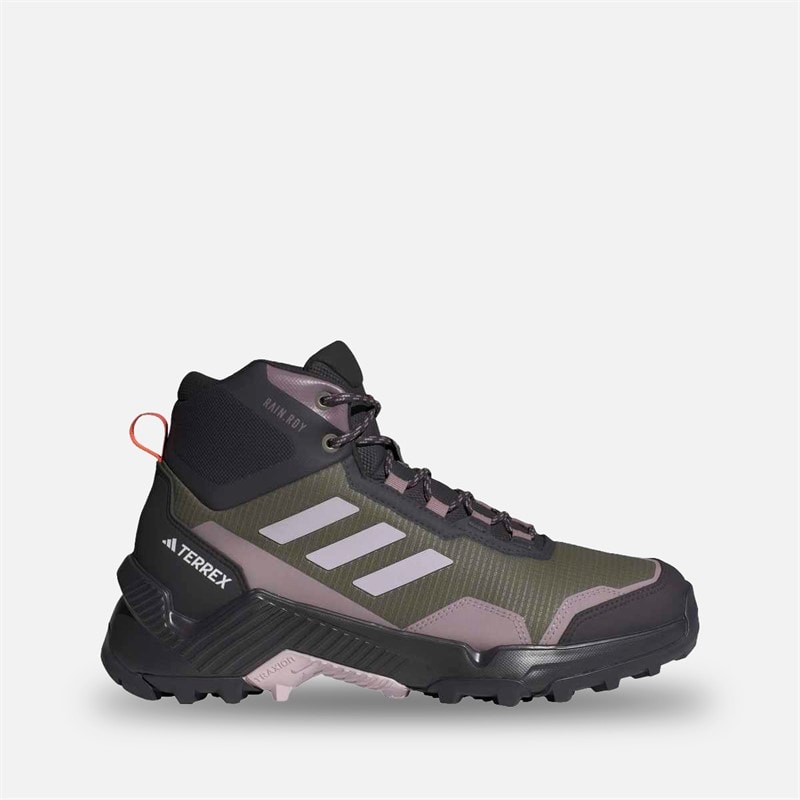 Dame terrex eastrail 2 mid rain.rdy vandrestøvler Olive Strata/Silver Dawn/Ambient Tin - Billede 1