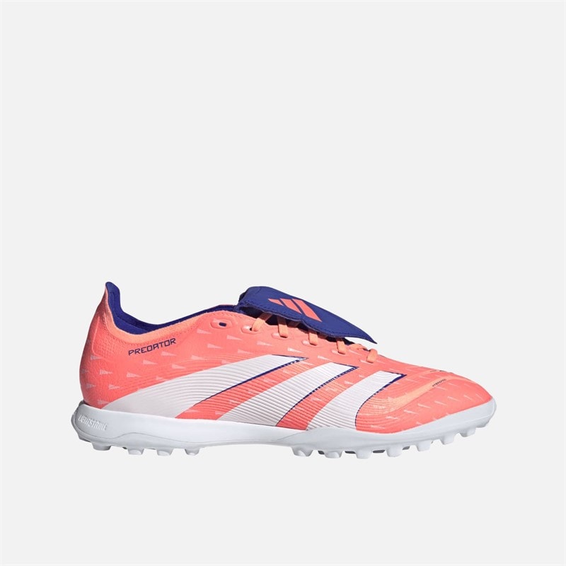 Herre predator league tunge tf astro fodboldstøvler Signal Coral/Cloud Hvid/Beam Orange - Billede 1