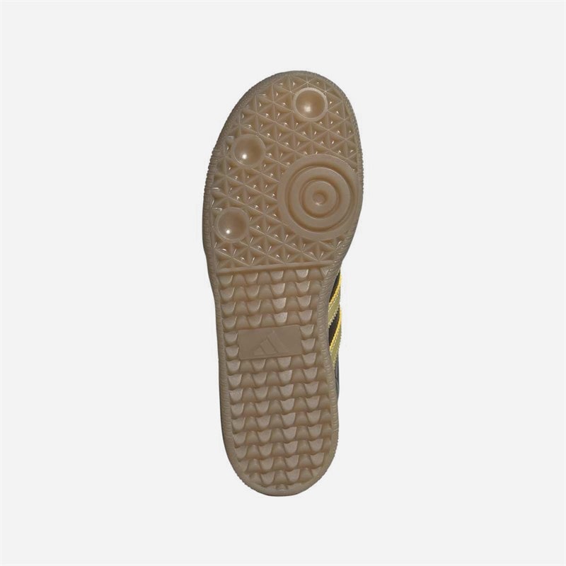 adidas Børn samba messi indendørs fodboldstøvler - Core Black/Guld Metallic/Gum - Billede 2