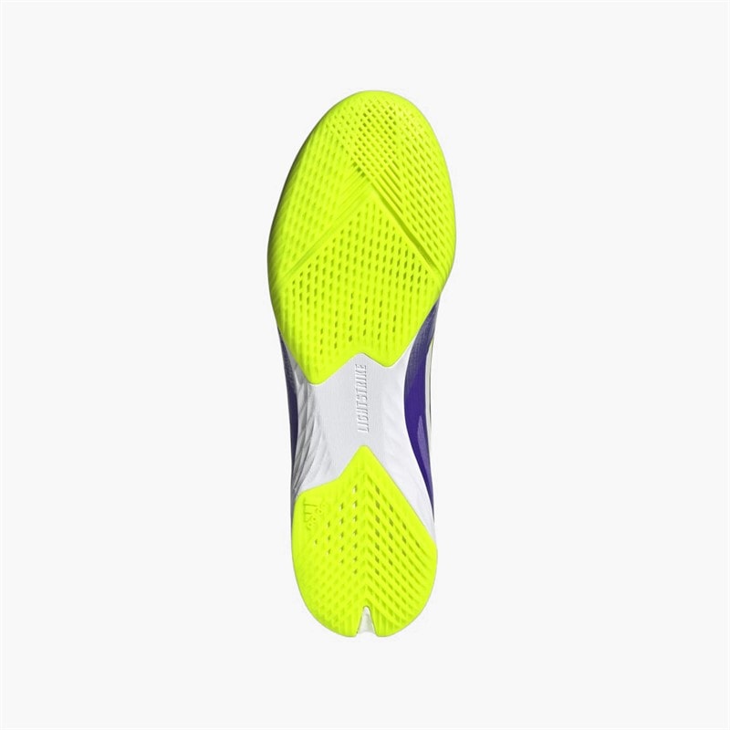 adidas Herre f50 pro radiant blaze pack indendørs fodboldstøvler - Purple Rush/Cloud White/Lucid Lemon - Billede 2