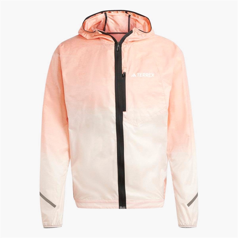 Herre terrex xperior light windweave fuld lynlås løbejakke Semi Impact Orange - Billede 1