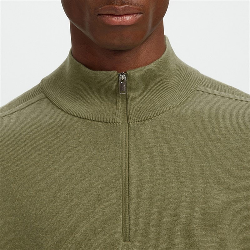 Herre berg half zip jumper Deep Lichen Green - Billede 4