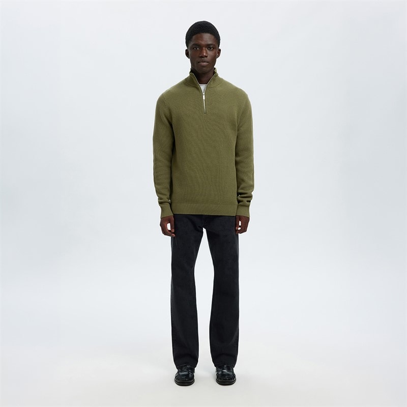 Herre dane jumper Deep Lichen Green - Billede 2