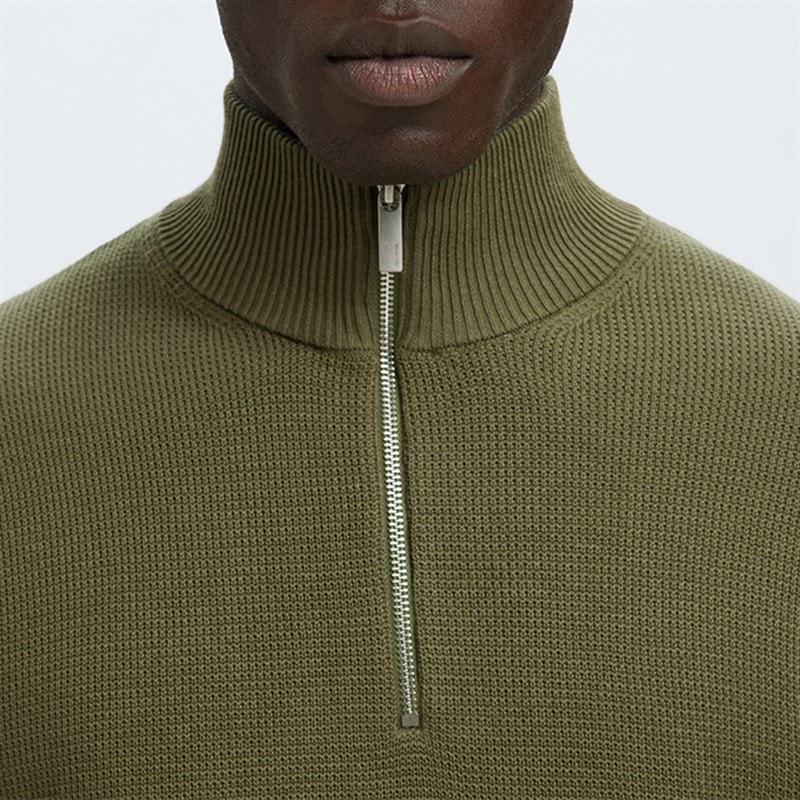 Herre dane jumper Deep Lichen Green - Billede 4