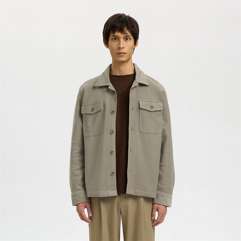 Herre oliver overshirt Vetiver - Billede 1