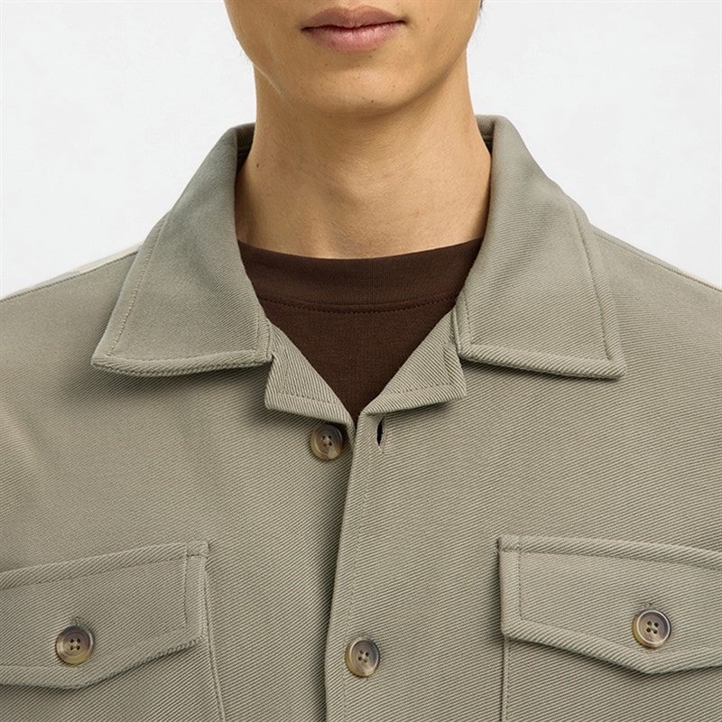 Herre oliver overshirt Vetiver - Billede 4