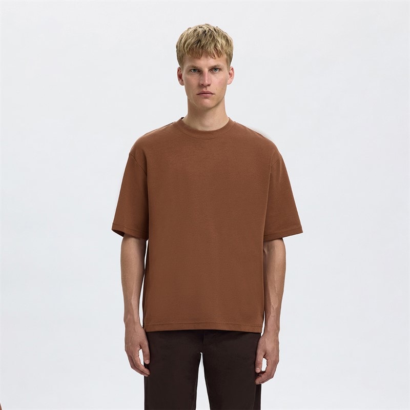 Herre oscar slub t-shirt Soft Silt - Billede 1