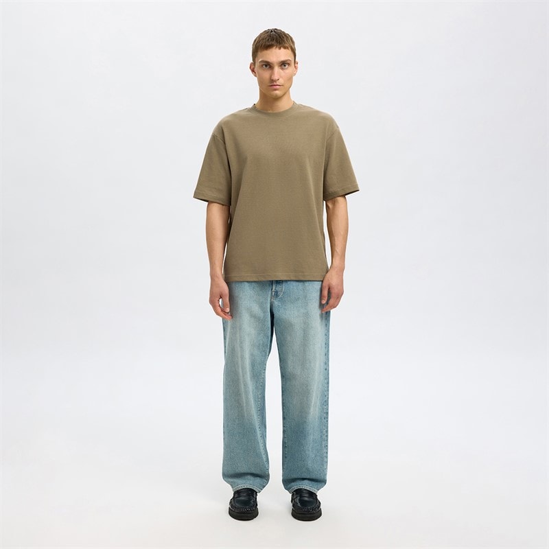 Herre oscar slub t-shirt Kelp - Billede 2